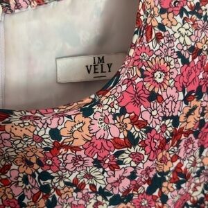 Im VELY floral dress Korean dress - maxi dress long sleeves sun protection